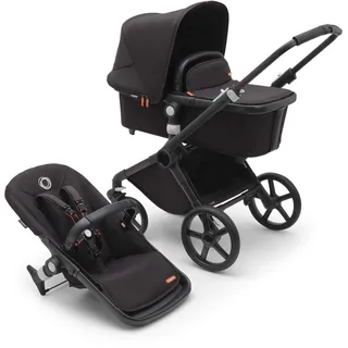 Bugaboo Fox Cub mit Liegeaufsatz und Sitz black/midnight black