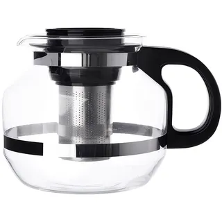 Glas Teekanne mit Teebereiter Altom Design Kaffeekanne Glas 2,2 L