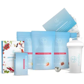 MetaFlow – Stoffwechsel-Shake Starter-Set + Gratis Shaker 2,25 kg Pulver