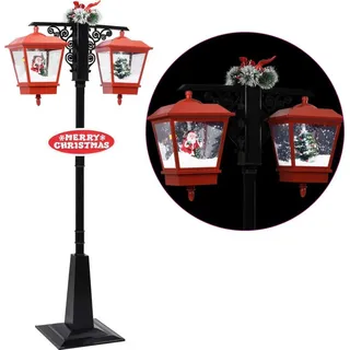 vidaXL Weihnachts-Straßenlampe mit Weihnachtsmann 81 x 40 x 188 cm PVC