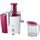 BOSCH MES25C0 Entsafter 700 Watt, Weiß/Pink