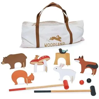 Tender Leaf Toys 7508622 - Indoor Krocketset Woodland