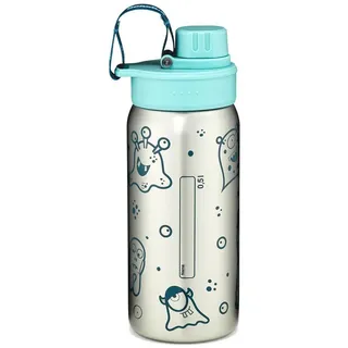 ergobag Trinkflasche Edelstahl Petrol