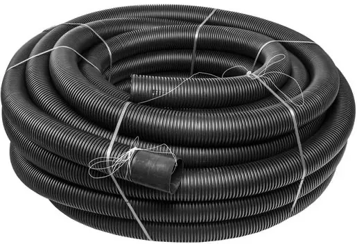 Pipelife Kabelschutzrohr PE-Verbundrohr 90 schwarz (50m)