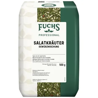 Fuchs Professional - Salatkräuter | Für die Zubereitung von Salatdressings | Profi-Qualität für Großverbraucher | 0,5 kg im recyclebaren Beutel