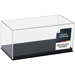 HMF Acryl Vitrine für Modellautos, Figuren, 24 x 12 x 11 cm