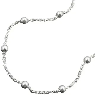 GALLAY Fußkette 1,3mm Silber 925 25cm in silber | Gr.: onesize