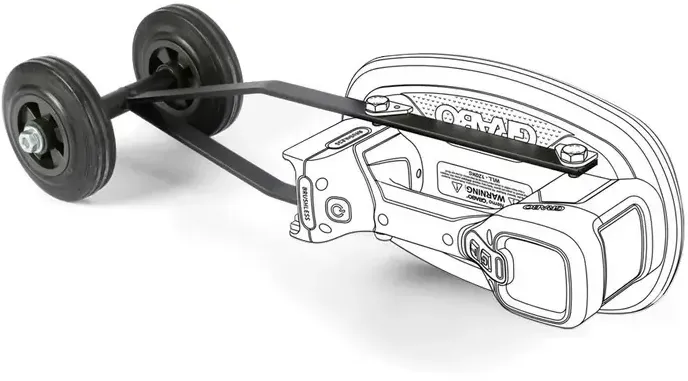 Platten-Roller für Grabo Saugheber, Art.-Nr. 40949
