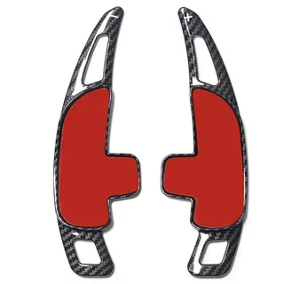 Schaltwippen Für Benz Für AMG A35 A45 C43 C63 E63 S63 S65 Für CLA 35 45 63 G63 Für GLA Für GLB Für GLC Für GLE Lenkrad Paddelschaltung(Carbon pattern)