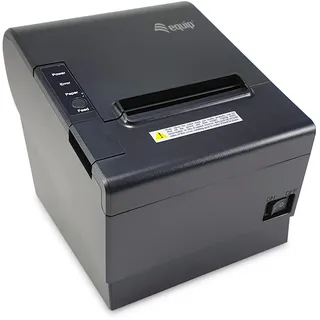 Equip 80mm Thermobondrucker für den POS mit automatischer Schneidefunktion, USB- und Kassenladen-Anschluss,