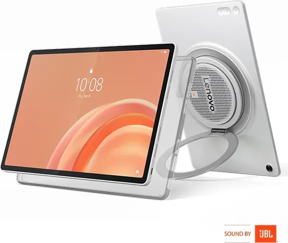 Lenovo Tab Plus Gen 2 8GB 256GB - Celestial White + Clear Case MediaTek Dimensity 7400 Prozessor 2,60 GHz , Android 16 oder höher, 256 GB UFS 3.1