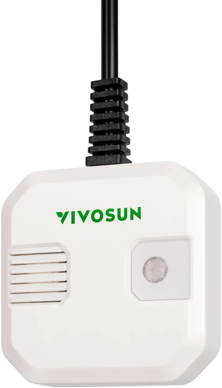 VIVOSUN 4-in-1 Sensor mit CO2 Temperatur Luftfeuchtigkeit und VPD