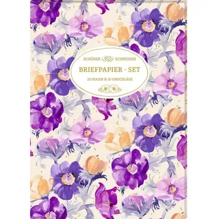 Coppenrath Verlag Briefpapier-Set - All about purple