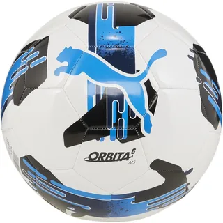 Puma Orbita 6 MS Fußball Trainingsball 05 white/ignite blue 4