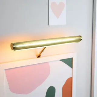 Markslöjd Mona-Lisa Bilderleuchte, messing, Breite 35 cm - Wohnzimmer - 35 - 3