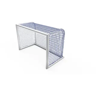 Kübler Sport® Minifußballtor BOW - Aluminium Natur