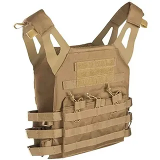 Mil-Tec Plate Carrier Gen.II, Weste Generation II coyote