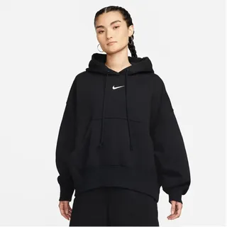 Nike Sportswear Phoenix Over-Oversized Fleece Hoodie Damen 010 black/sail M