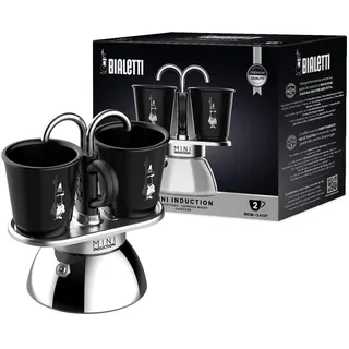 Bialetti Mini Express Induktion + 2 Becher