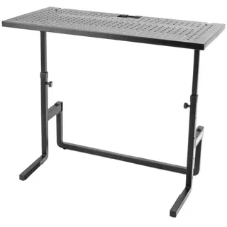 Quik-Lok Quik Lok DJ233 Laptoptisch, höhenverstellbar, für DJs, Schwarz