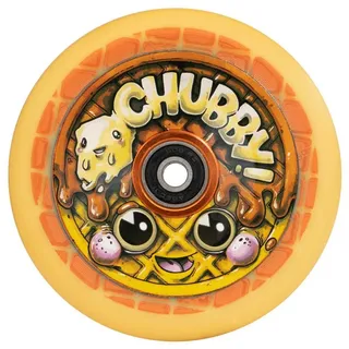 chubby scooter wheels Centrano Unisex – Erwachsene Chubby Melocore Scooter Rolle, Beige, 110mm