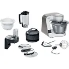 BOSCH MUM5XW34 Serie 4, MUM 5 Küchenmaschine Weiß/Champagne (Rührschüsselkapazität: 3,9 l, 1000 Watt)