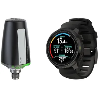 SUUNTO Ocean All Schwarz + TANKPOD Multi