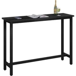 Woltu Bartisch 140 x 100 x 40 cm Schwarz