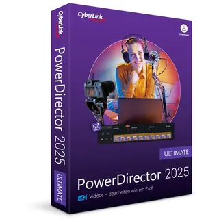 Cyberlink PowerDirector 2025 Ultimate Dauerlizenz