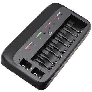 Absina 301003 Schnellladegerät NiMH, NiCd 9V Akkus
