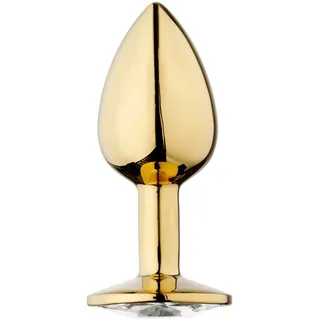 Precious Metals Kleiner Juwelen Analplug - Gold