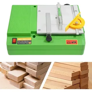 Mini Tischkreissäge 480W Dekupiersäge 220V Kleine Carving Machine Tragbare Tischsägen Holzbearbeitung Schneiden Polier 8800 U/min Kleine Carving
