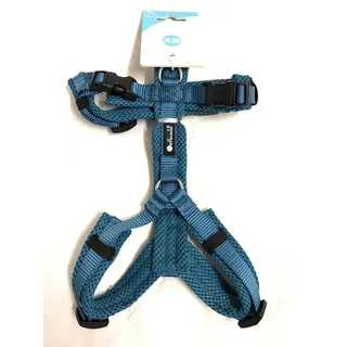 Petlando Mesh Y-Comfort Geschirr petrol XS