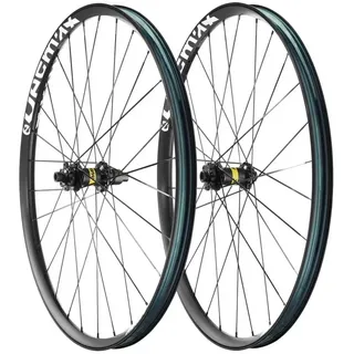 MAVIC E-deemax 29 ́ ́ Boost Cl Disc Tubeless Mtb-laufradsatz - Black / White - 15 x 110/12 x 148 mm