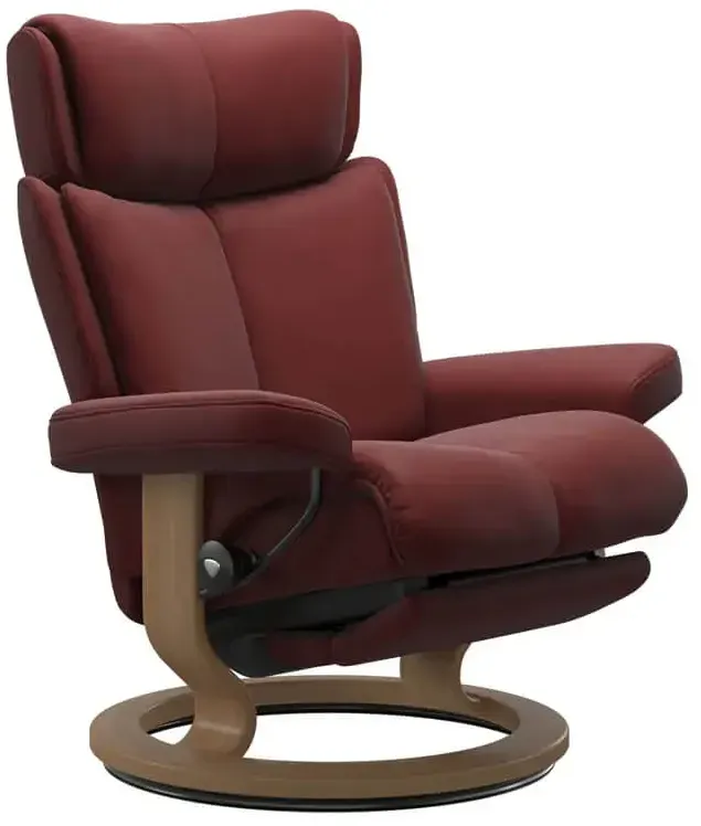 Stressless Magic | Power Sessel M Paloma Cherry Eichefarben
