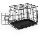 Hundetransportkäfig Tiertransportbox Hundebox Größe (S) 45x31x36 cm