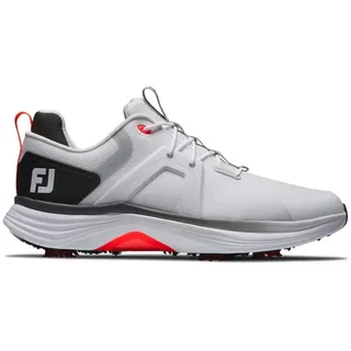 FootJoy Hyperflex Golfschuh für Herren, Weiß/Schwarz/Rot, 42 EU - 42 EU
