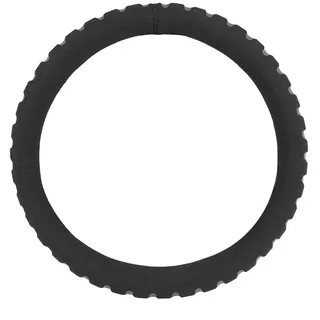 Alca alca® Lenkradhülle SOFT grau schwarz 37-39 cm weicher Schaumstoff Universal Auto Lenkradbezug Lenkradschutz langlebig