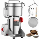VEVOR Elektrische Getreidemühle, 1000 g, Hochgeschwindigkeits-Gewürzmühle mit 3000 W, gewerbliche Gewürzmühle, Pulverisiermaschine aus Edelstahl,