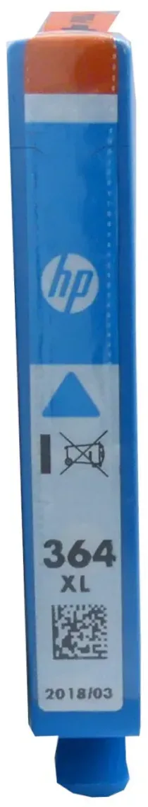 Original HP Tinten Patrone 364 XL cyan für Deskjet 3070 3520 4610 5400 Office...