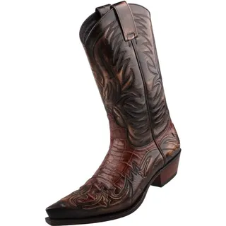 Sendra Boots Herren Cowboy Stiefel Braun - Braun - 46
