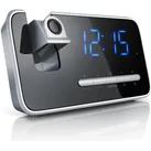 Brandson, Wecker, Digitaler Radiowecker mit 3 Stufen Bildschirmhelligkeit, Projektionswecker, Wecker mit Projektion