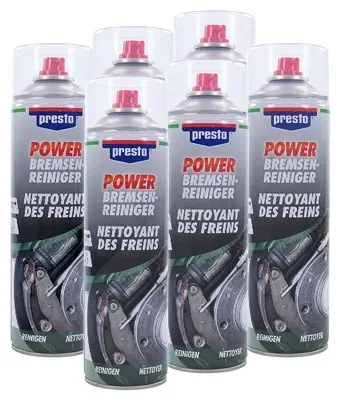 Presto 6x 500ml Power Bremsenreiniger [Hersteller-Nr. 315541]