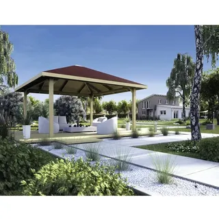 Weka Paradies 2 3,57 x 3,57 m kdi