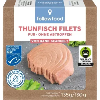 followfood Thunfisch Filets in eigenem Saft