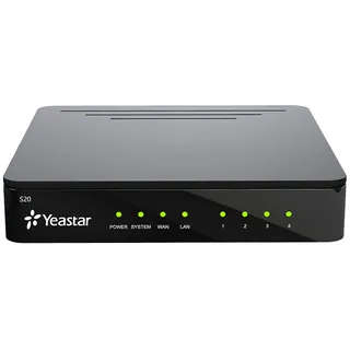 Yeastar S-Series S20 - Hybrid PBX - 2 x 10/100