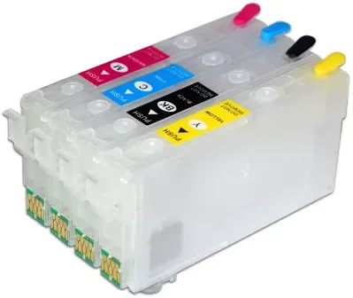 Wiederbefüllbare Tintenpatronen wie Epson 405, 405XL mit Auto Reset Chips