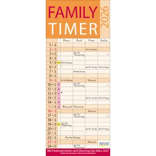 Korsch Verlag Family Timer Lifestyle 2026