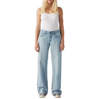 Levi's Low Loose Blasted Stone Clean