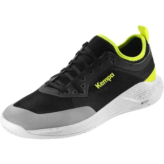 Kempa Kourtfly Handballschuhe Herren schwarz/fluo gelb 39.5